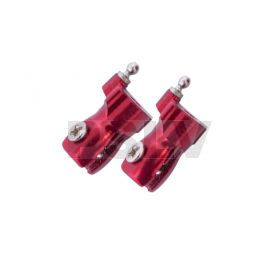 LX0356  Lynx Heli Innovations 130 X Tail Grip Set Red Devil Edition 2pcs  